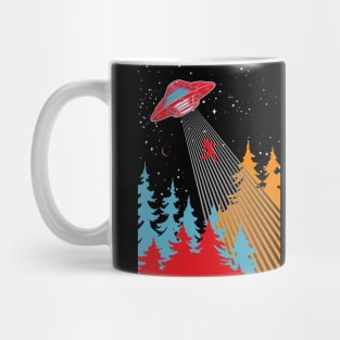 Take Me With You Alien Spaceship Mug